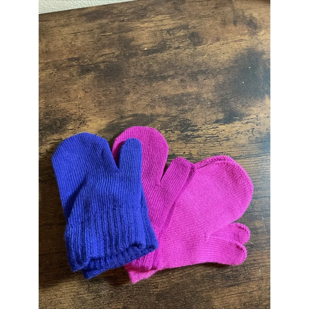 Toddler Mittens 4-3 Pack (12 Total)‎ Cat & Jack Pink Magenta Purple 2T-5T Gloves